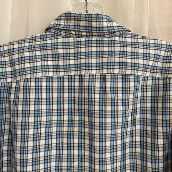 Eddie Bauer Men’s Classic Fix Long‎ Sleeve Plaid Lightweight Comfy Stylish - Picture 2 of 6